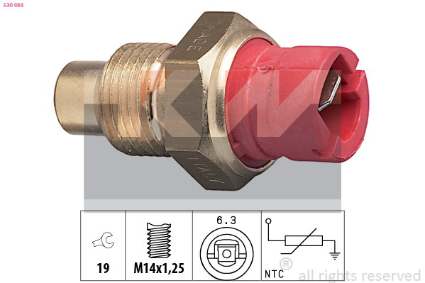 Senzor,temperatura lichid de racire 530 084 KW